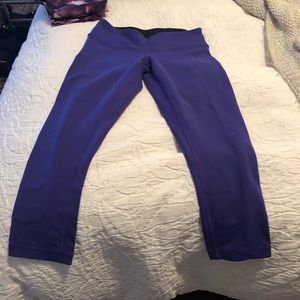 Purple lulu lemon pants